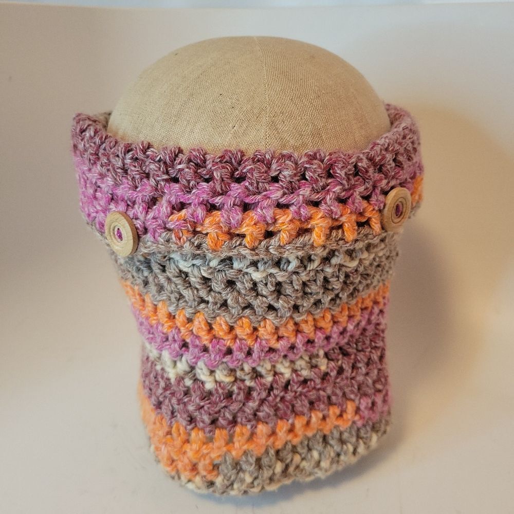 Handmade Crochet Neck Warmer Scarf
